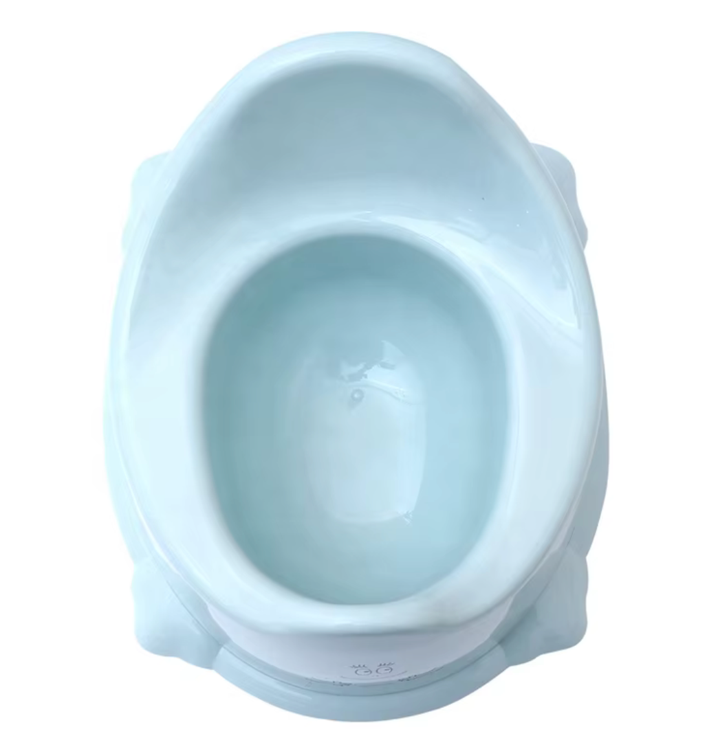 White, Pink or Blue Happy Face, Potty Training Toilet, Includes Lid, Toddlers Ages 12+ Months