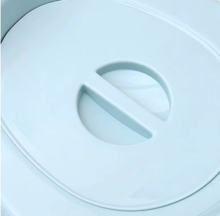 White, Pink or Blue Happy Face, Potty Training Toilet, Includes Lid, Toddlers Ages 12+ Months